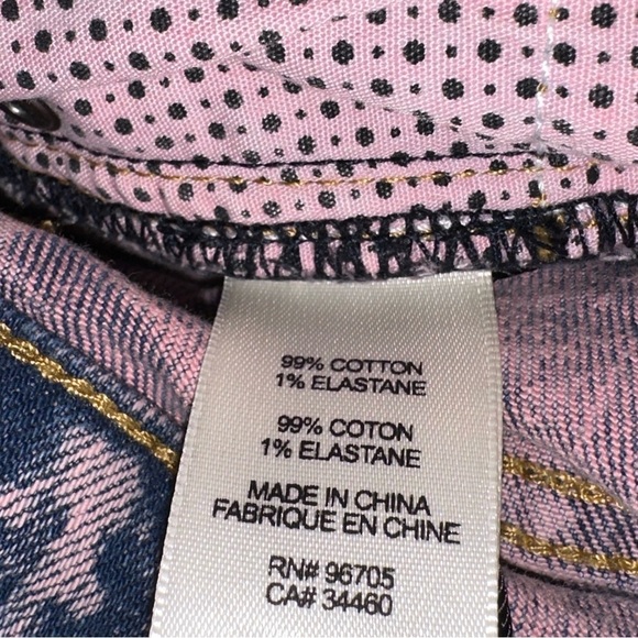 Rebecca Taylor La Vie Jeans Ines Womens 27 Pink Acid High Rise Slim Straight NEW - Picture 12 of 14